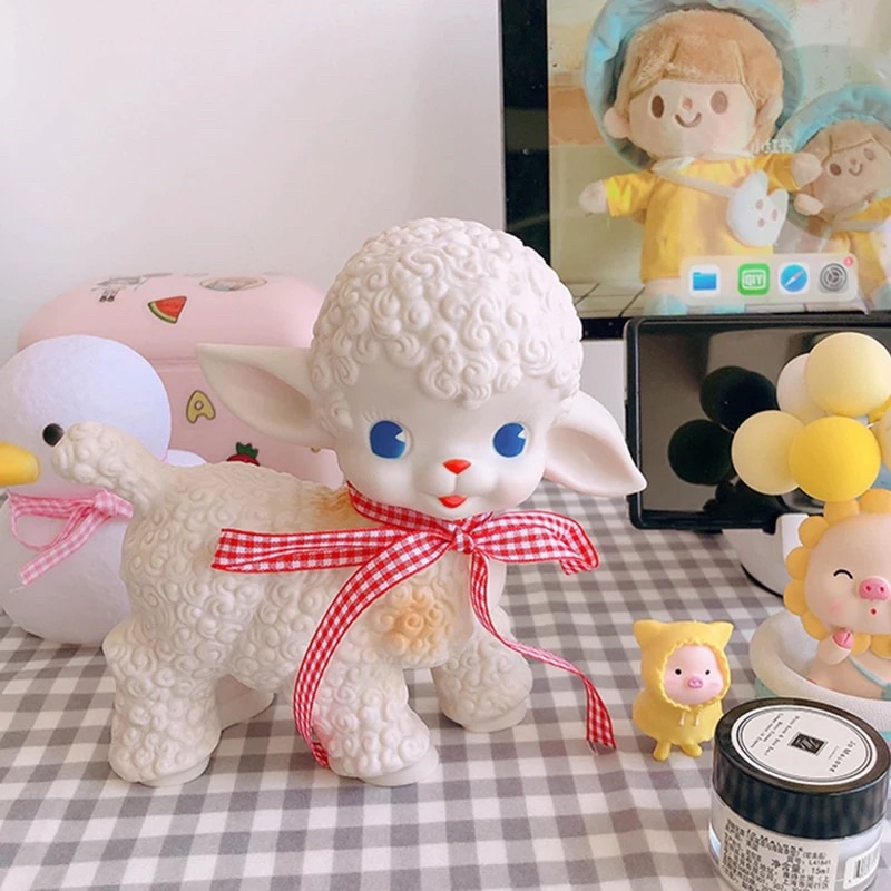 pajangan domba boneka domba hiasan meja domba pajangan lucu boneka hiasan meja lucu pajangan mewah h