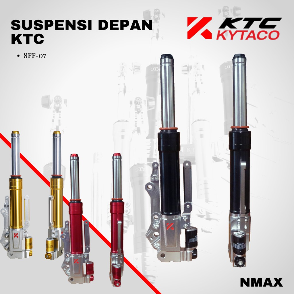 As Shock + Tabung Suspensi shock depan Nmax Sff-07 Ktc kytaco KYTA