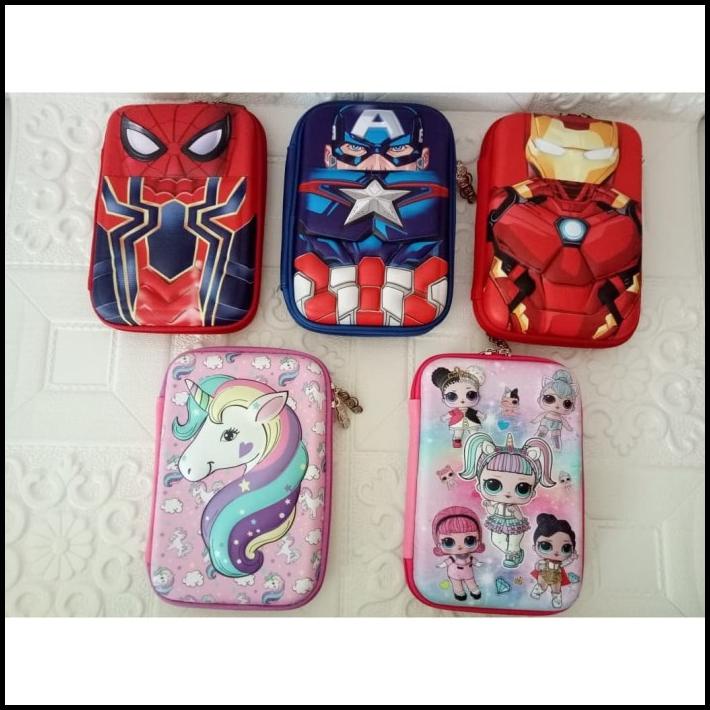 

Kotak Pensil Smiggle Unicorn / Little Pony / Lol