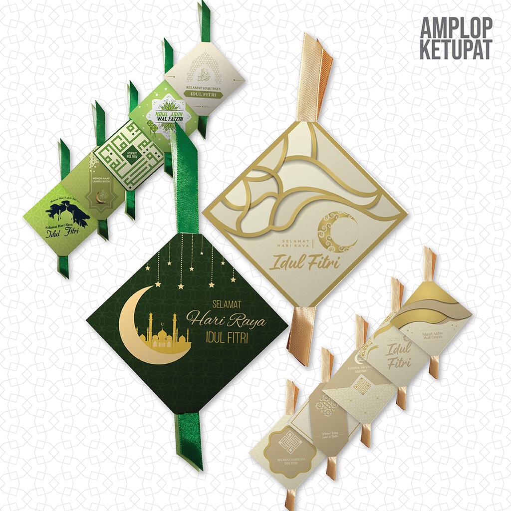 Jual Angpao Amplop Lebaran Idul Fitri Unik Bentuk Ketupat Indonesia Shopee Indonesia