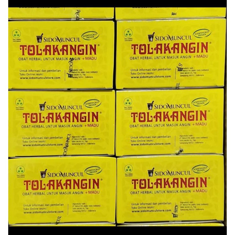 TOLAK ANGIN CAIR BIASA SATU BOX ISI 12 SACHET