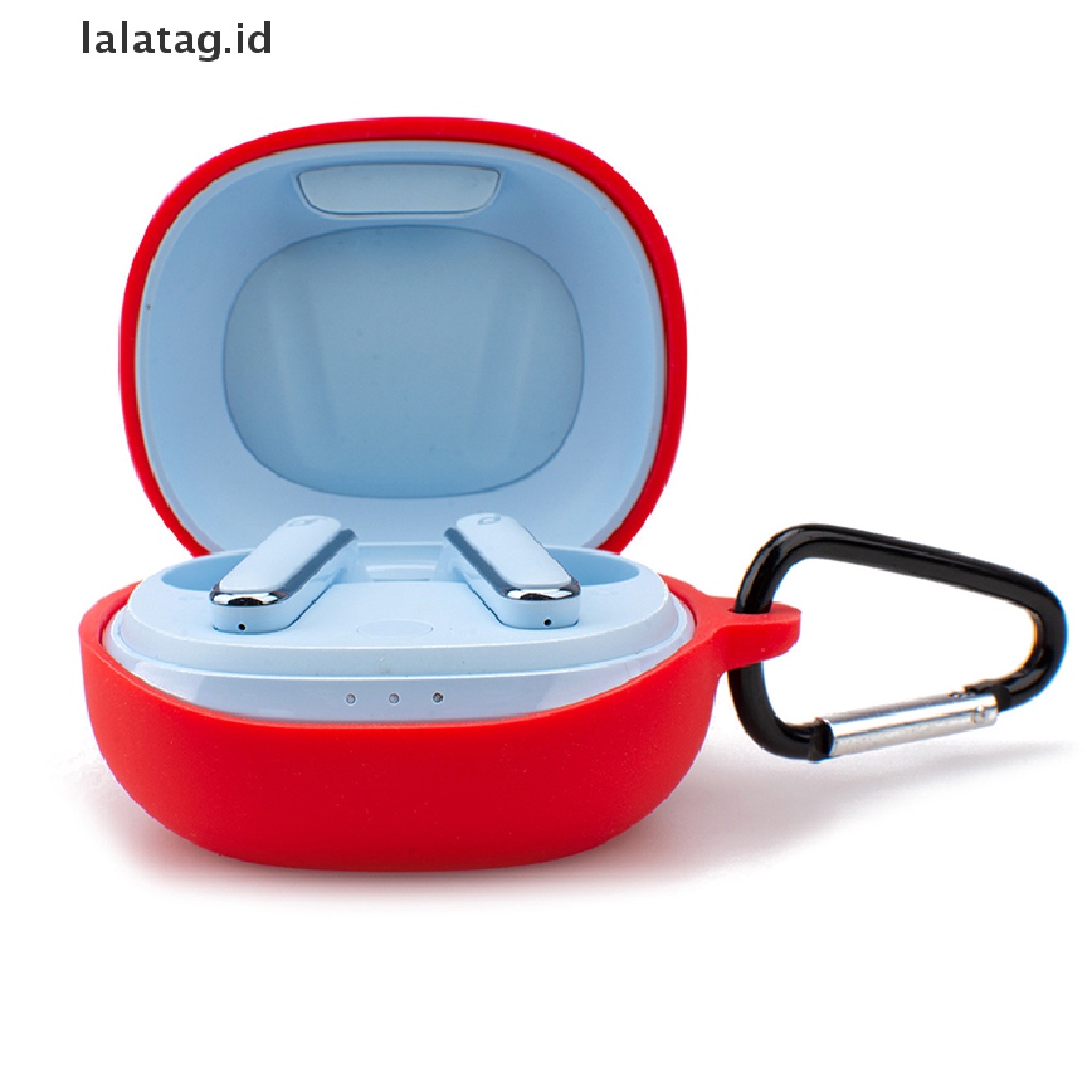 (lalatag) 1pc Case Silikon Shcokpoof Cover Proteksi Earphone Bluetooth Wireless Anker Soundcore Life P3 Dengan Kait