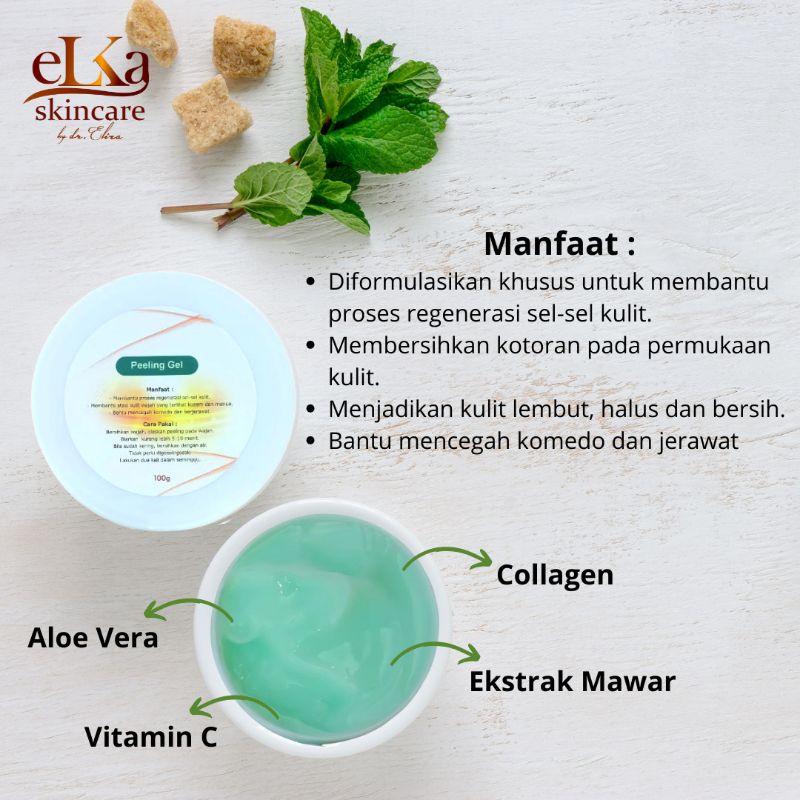 ELKA SKINCARE/PEELING GEL/PEELING GEL ELKA SKINCARE/PEELING/ ELKA SKINCARE PEELING GEL