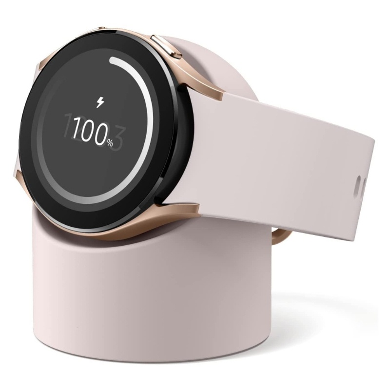 Cre Charging Dock Smartwatch Bahan Silikon Untuk Iwatch 5 / 4