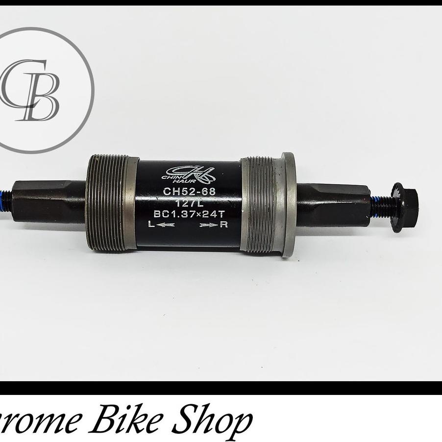 ✦ BB Bearing Bottom Bracket 111 113.5 118 122 127 As Tengah As Gir Kotak Axle Axis Square Sepeda Uni