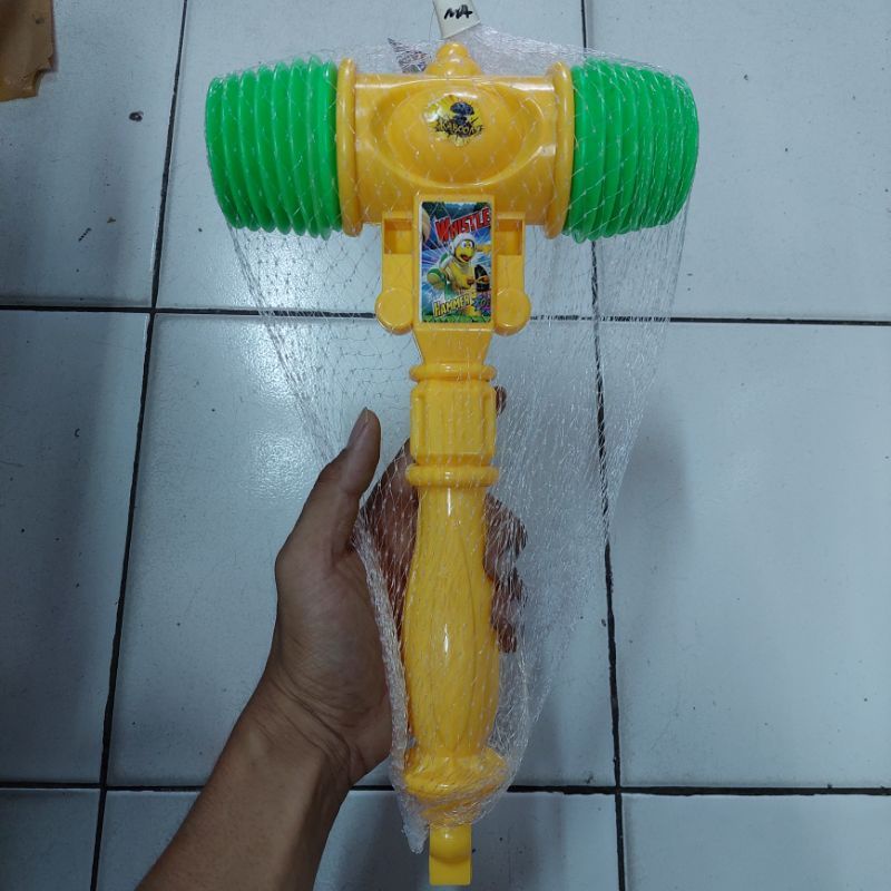 Mainan Anak Palu Bunyi ukuran besar mudah di binyikan - PALU CIT CIT BESAR
