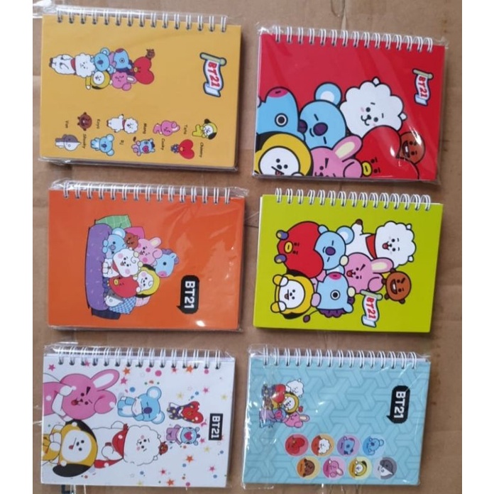

Notes spiral BTS Kecil