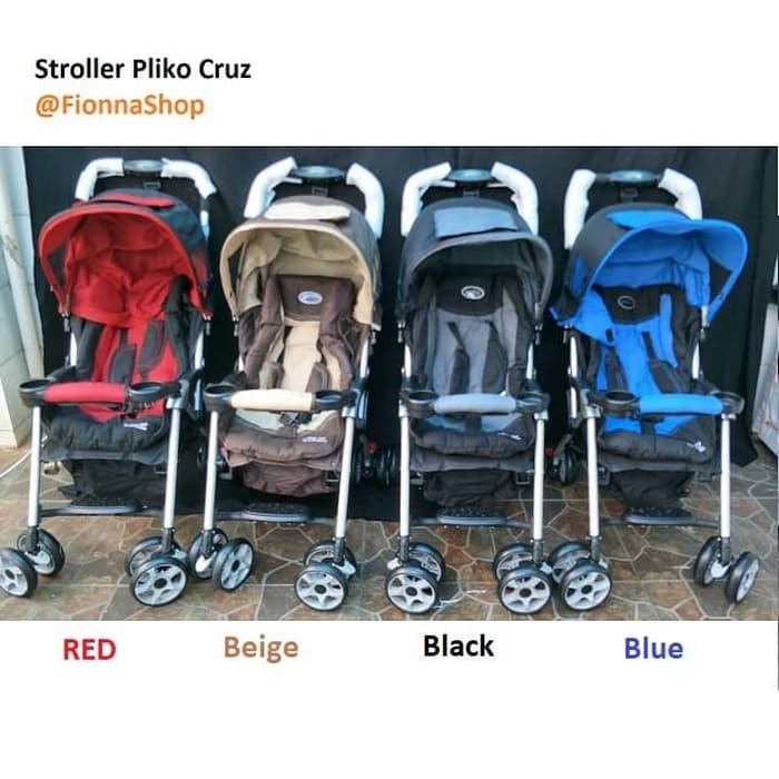Stroller Kereta Dorong Pliko Cruz / Bayi Stroler Anak Bisa Di Lipat