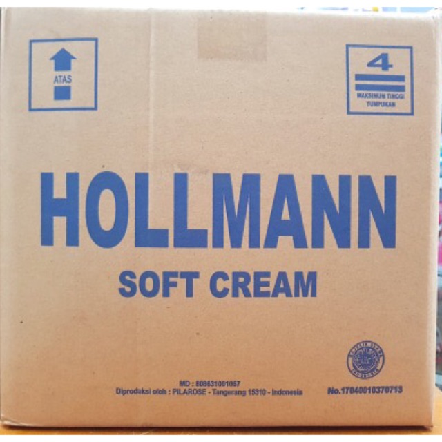 Hollmann Soft Cream Hollman Holman Repack 500 Gram