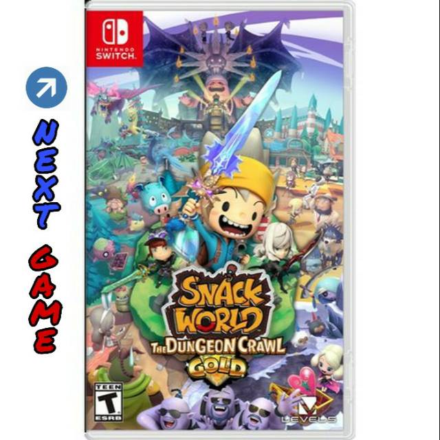 Switch Snack World The Dungeon Crawl Gold