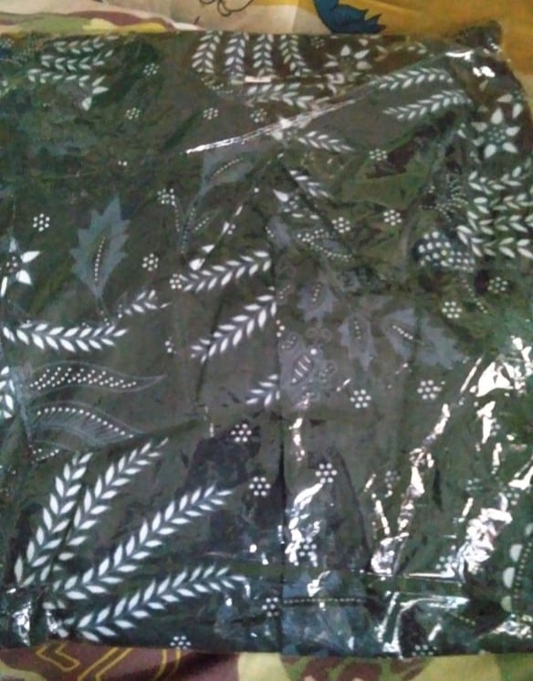 Xxxxl Xxxl Xxl Xl L M Kemeja Batik Pria Ppbtk07 Modern Lengan Panjang Casual Modis Trendy Masa Kini