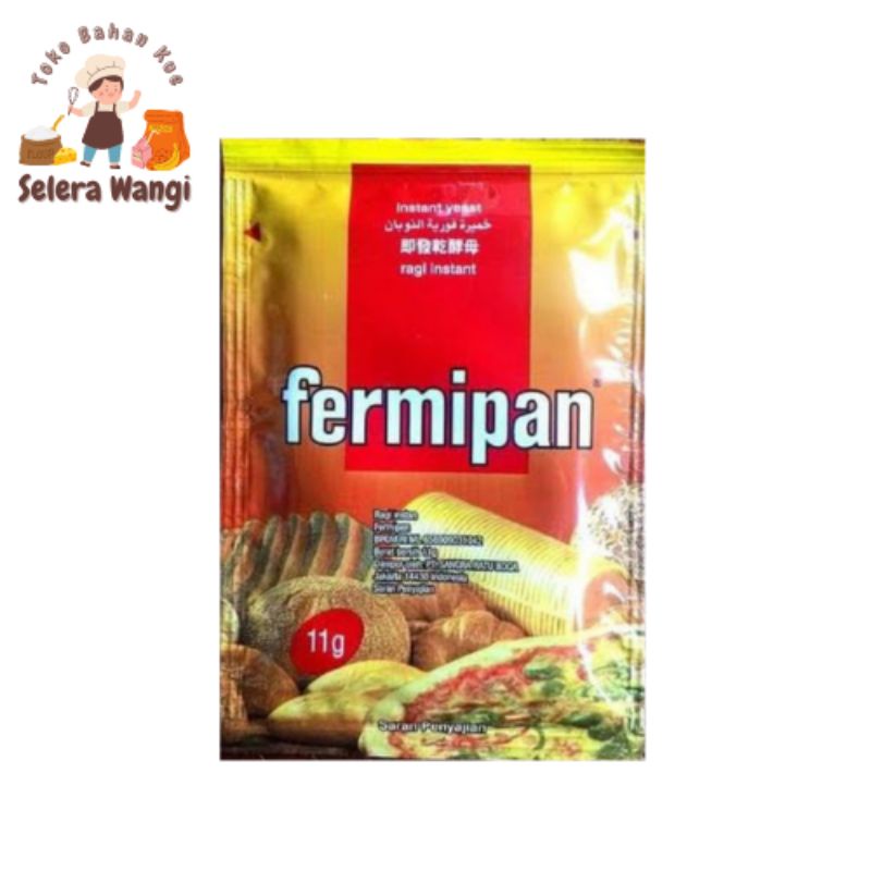 

RAGI INSTAN FERMIPAN SACHET 11 GR (DRY YEAST)