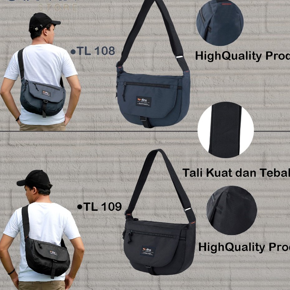 tas selempang kerja pria Sling Bag Model Fuku Casual - Murah Keren