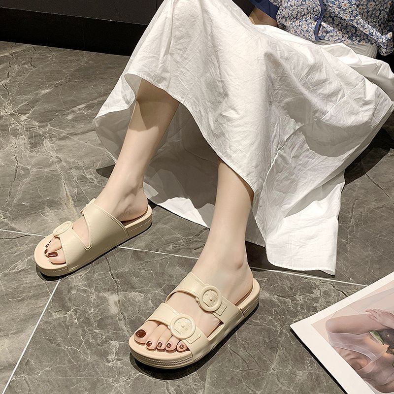 Sandal Original Tawana Kancing Slop Import/Sandal Jelly Wanita High Quality S2