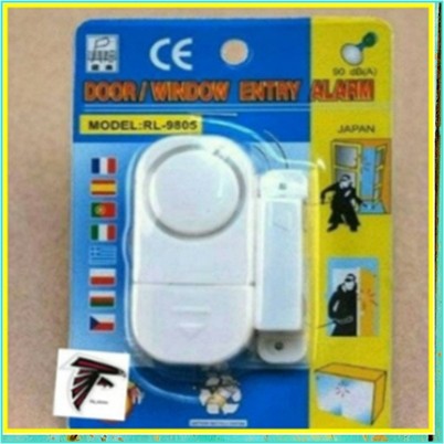 ALARM PINTU JENDELA LEMARI RUMAH ALARM SENSOR MAGNET PENGAMAN RUMAH