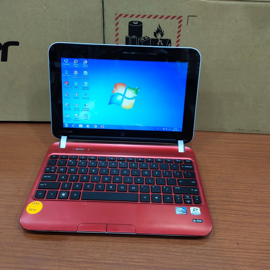 Notebook Hp mini intel Atom Ram 2GB HDD 320GB Second berkwalitas