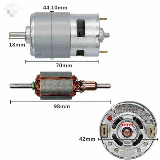 Dinamo RS 775 12000 Rpm