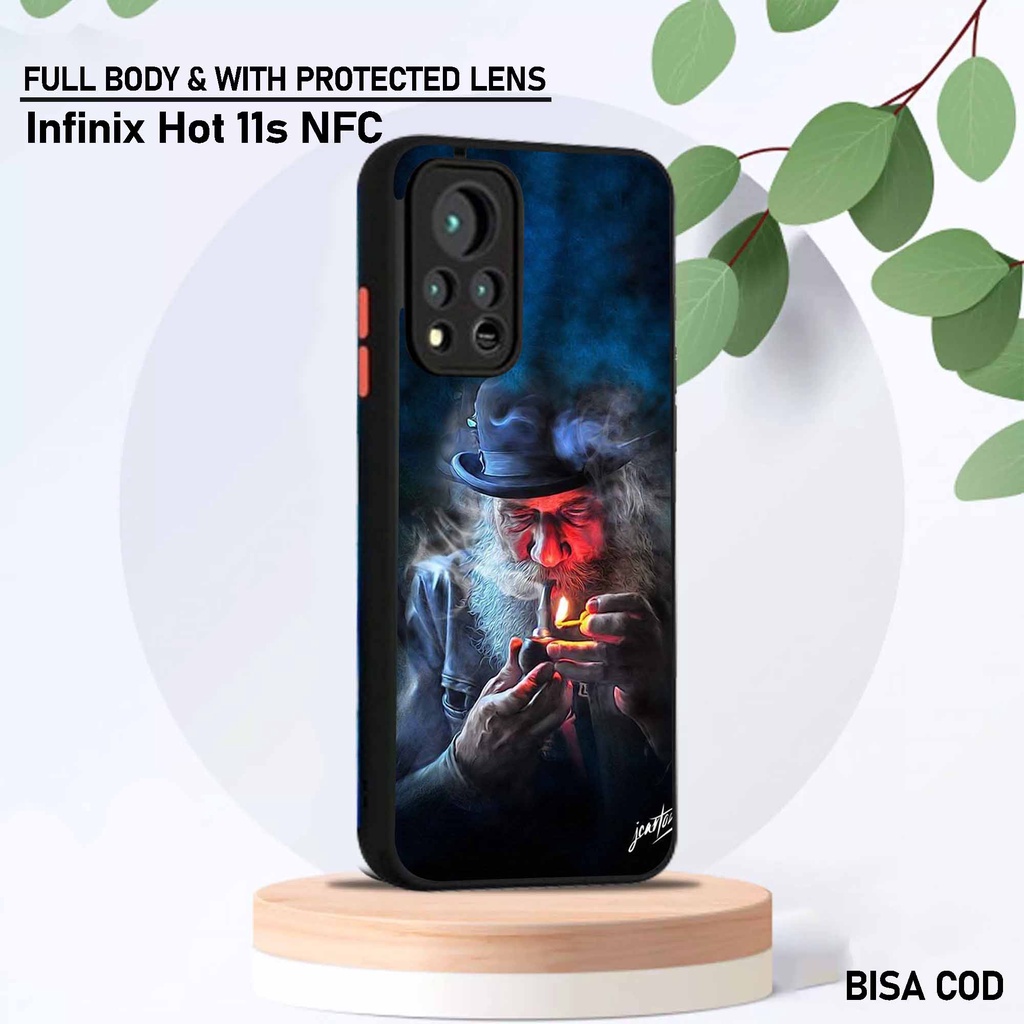 Softcase Dove Infinix Hot 11s Nfc - Motif [ Mancase Keren 1 ] - Silikon Protec camera Infinix Hot 11