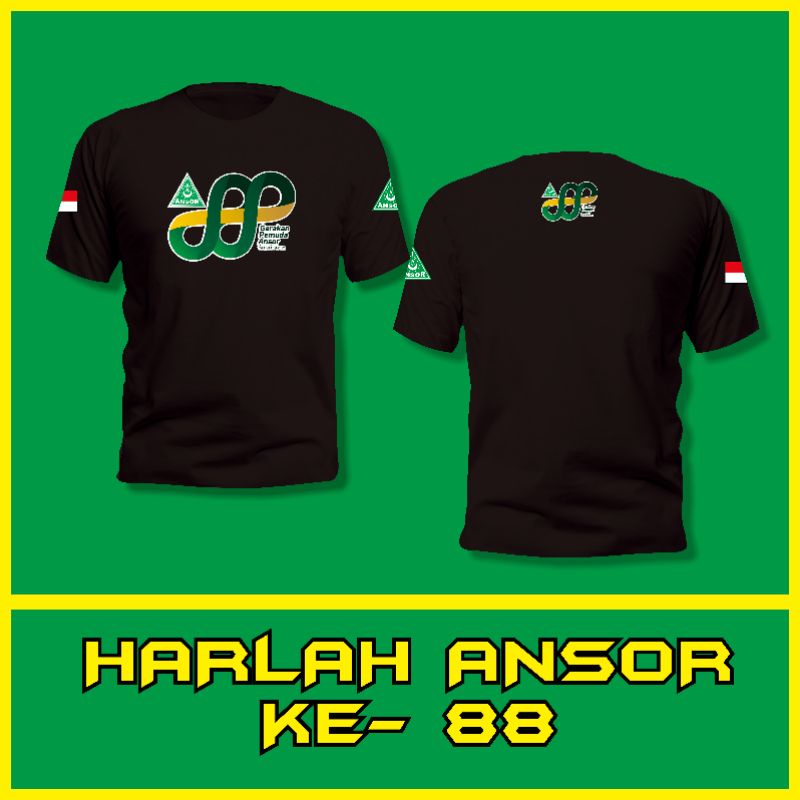 Kaos Harlah GP Ansor ke 88