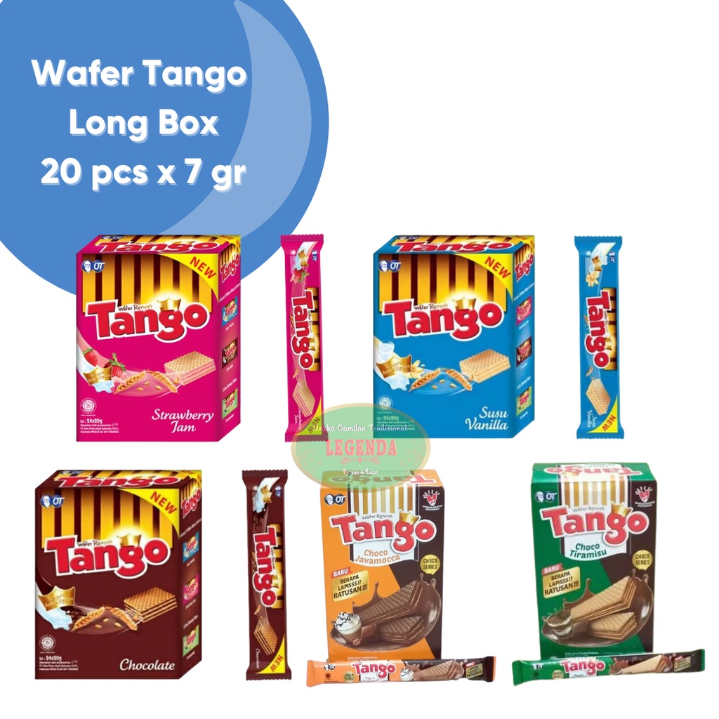 

Wafer Tango 7gr 1 box isi 20pcs terkomplit termurah