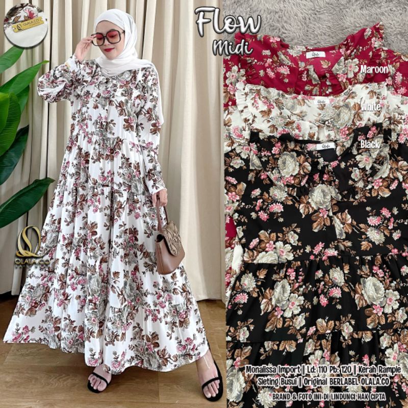 Flow Midi Dress