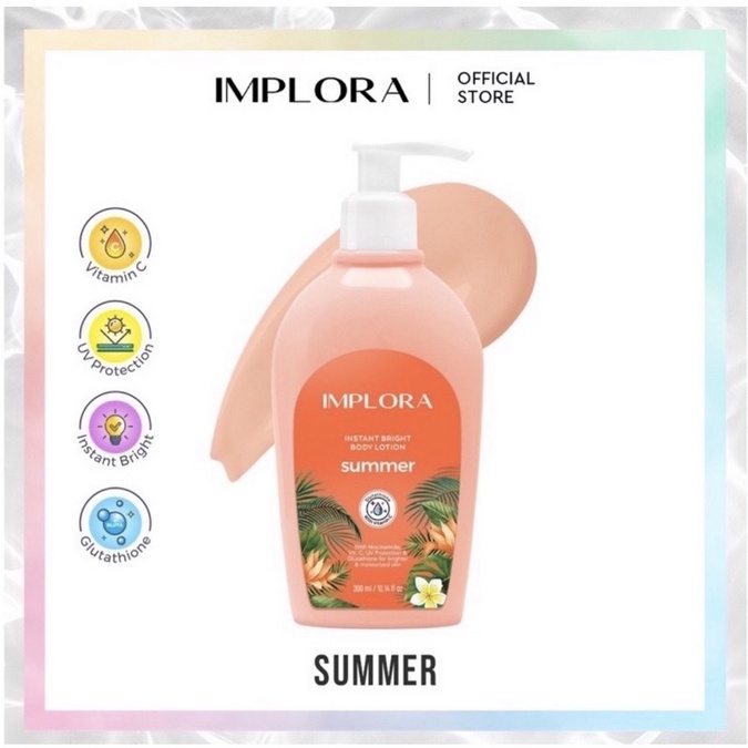 (BOSS) Implora Instant Bright Body Lotion 300ml