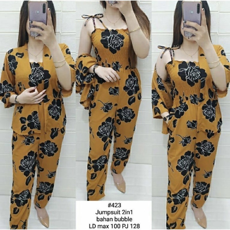 Set Jumpsuit Overall + Outer Kelly 105