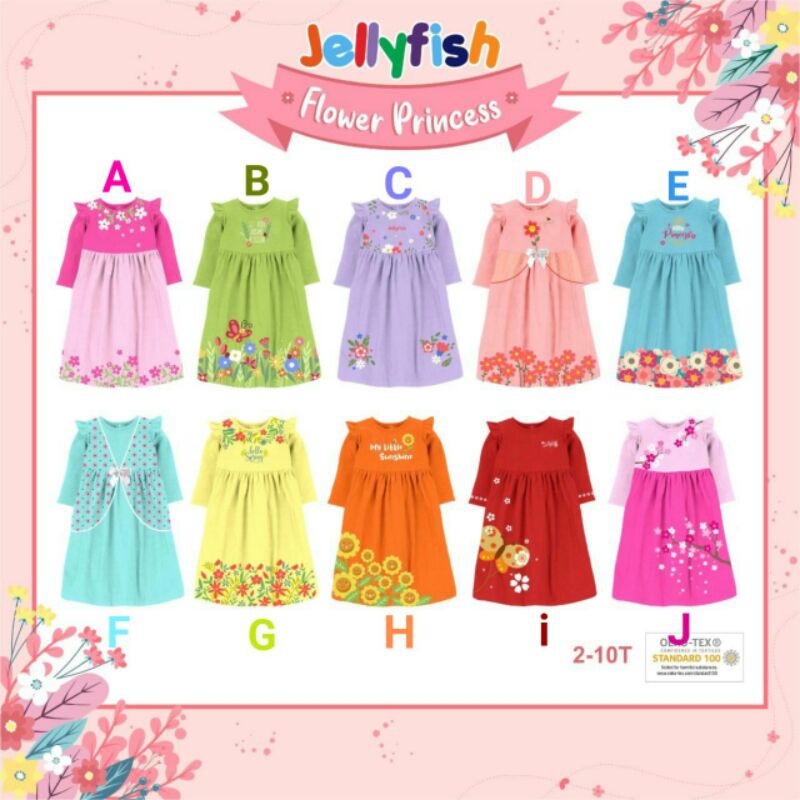 Jellyfish Gamis Flower Princess