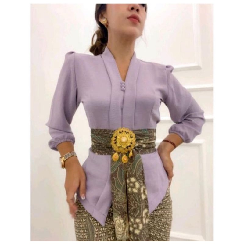 Kain bahan kebaya kringkel airflow