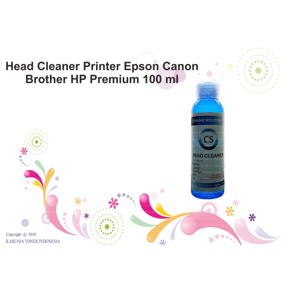 Head Cleaner Printer Epson Canon Brother HP Premium 100 ml