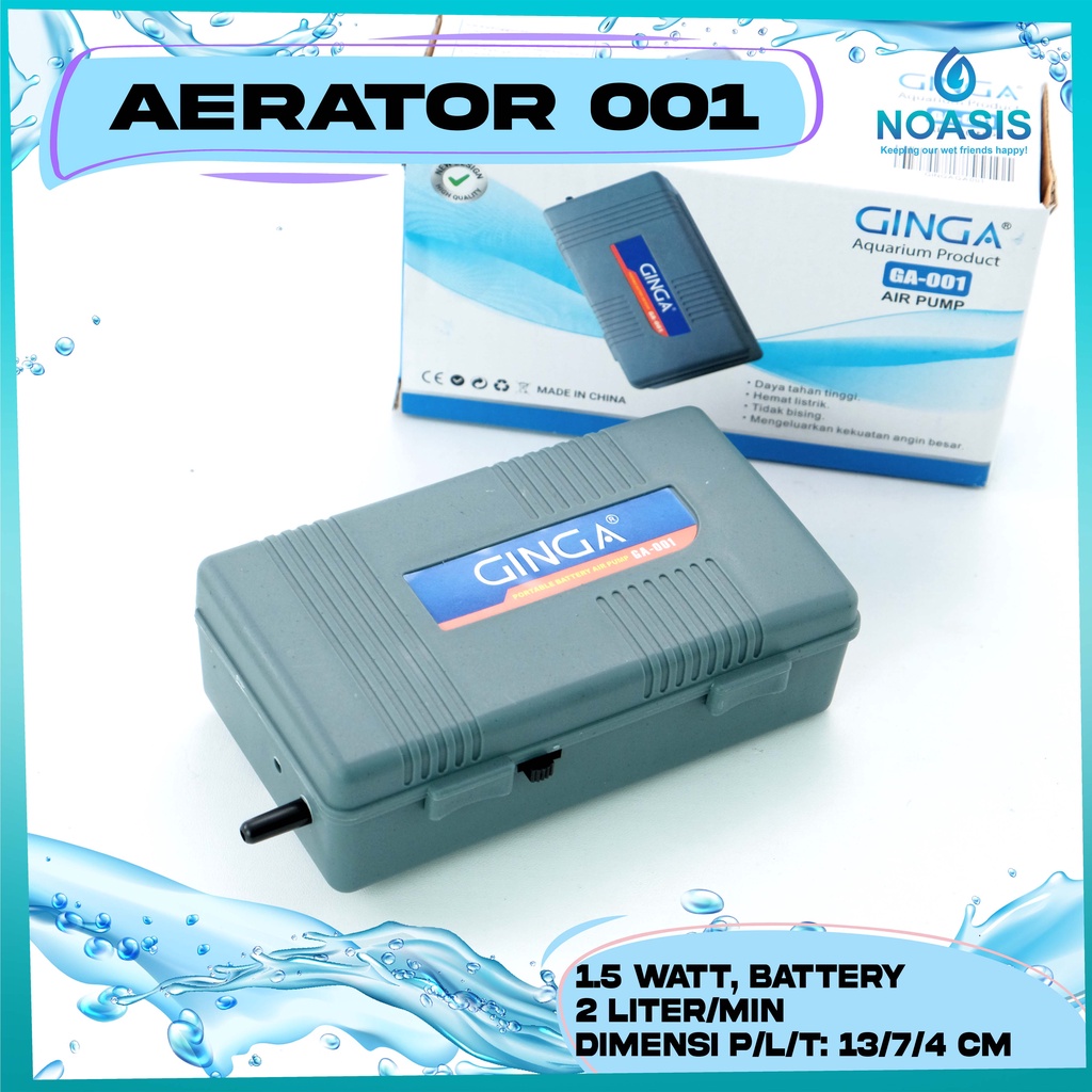 POMPA UDARA 1 LUBANG AERATOR 001 AIR PUMP