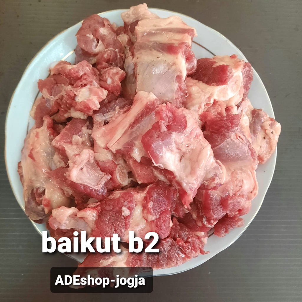 

tulang baikut iga babi b2 250 gr frozen Pork Spare Rib cut potongan