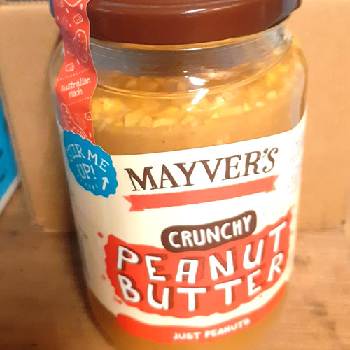 

Selai Kacang Mayver's Crunchy Peanut Butter 375gr Made in Australia