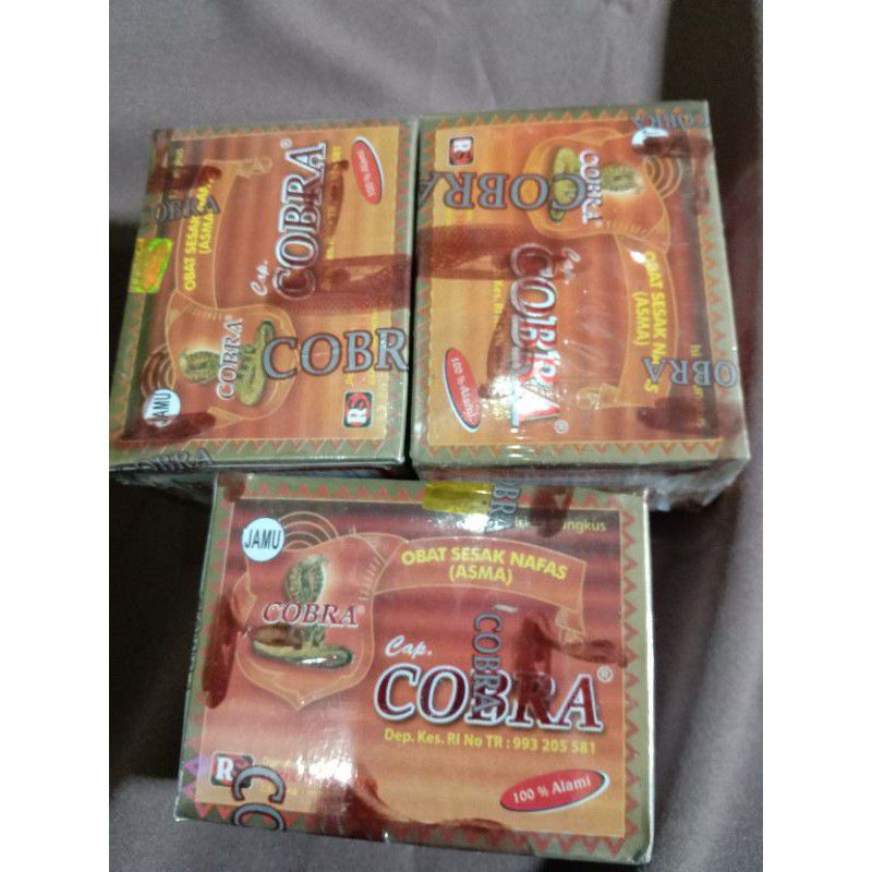 

COBRA SESAK NAPAS SERBUK ( ISI 12 SACHET)
