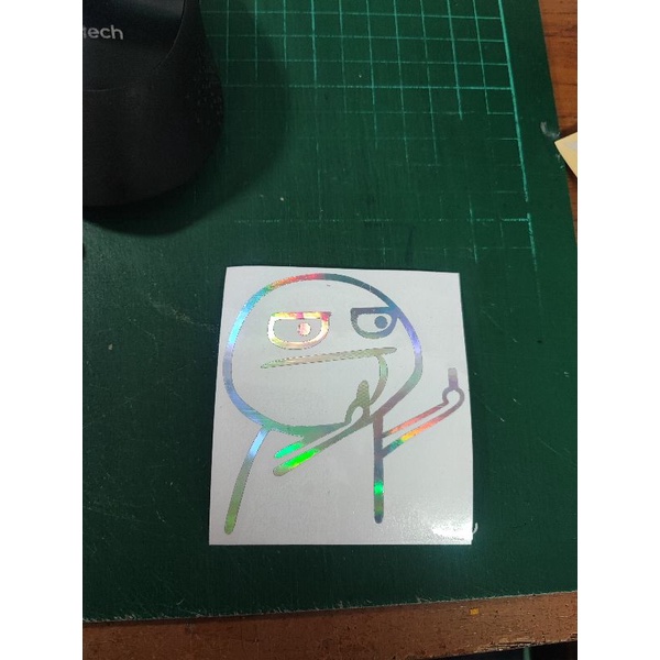 

Sticker Cutting Fucek isi 1 pcs hologram