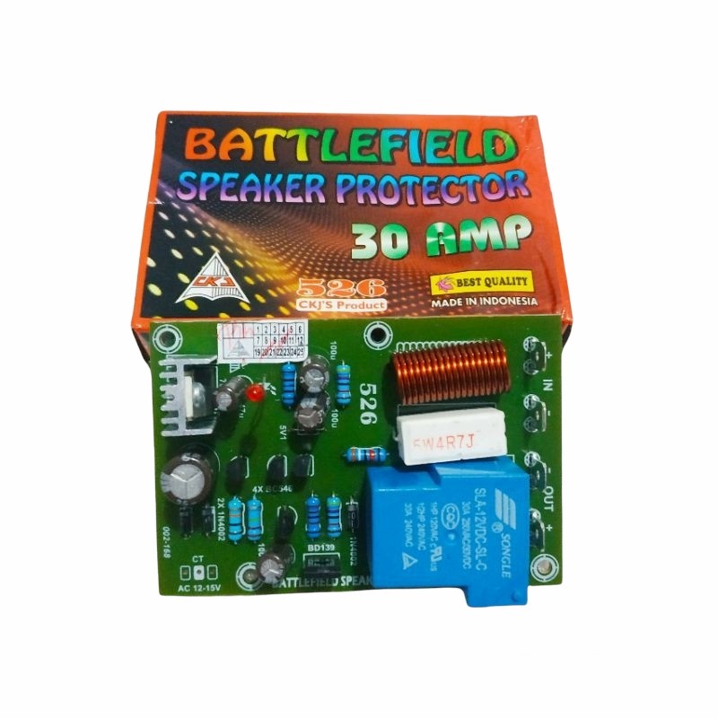 BATTLEFIELD Speaker spiker protector protek mono 30A CKJ 526