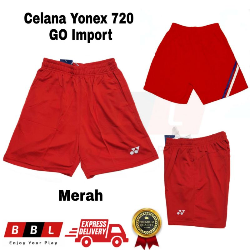 Celana Badminton Yonex 702 Merah Grade ori Import Celana Bulutangkis Murah High quality jogger