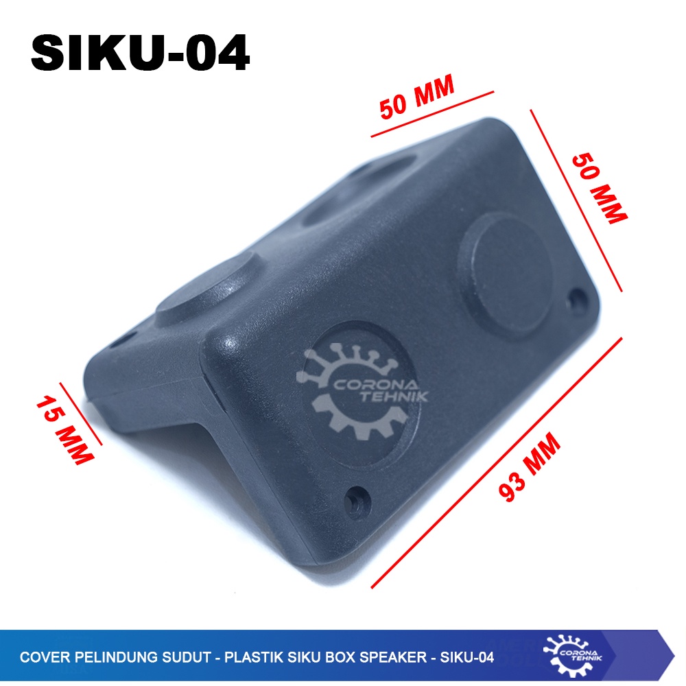 SIKU-04 - Plastik Siku - Plastik Pelindung Sudut Box Speaker