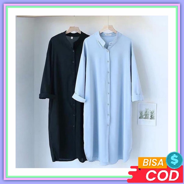 Tunik Perempuan Dewasa Terbaru 2022 Korean Outfit Satin Silk High Quality Tunik Perempuan Dewasa Ter