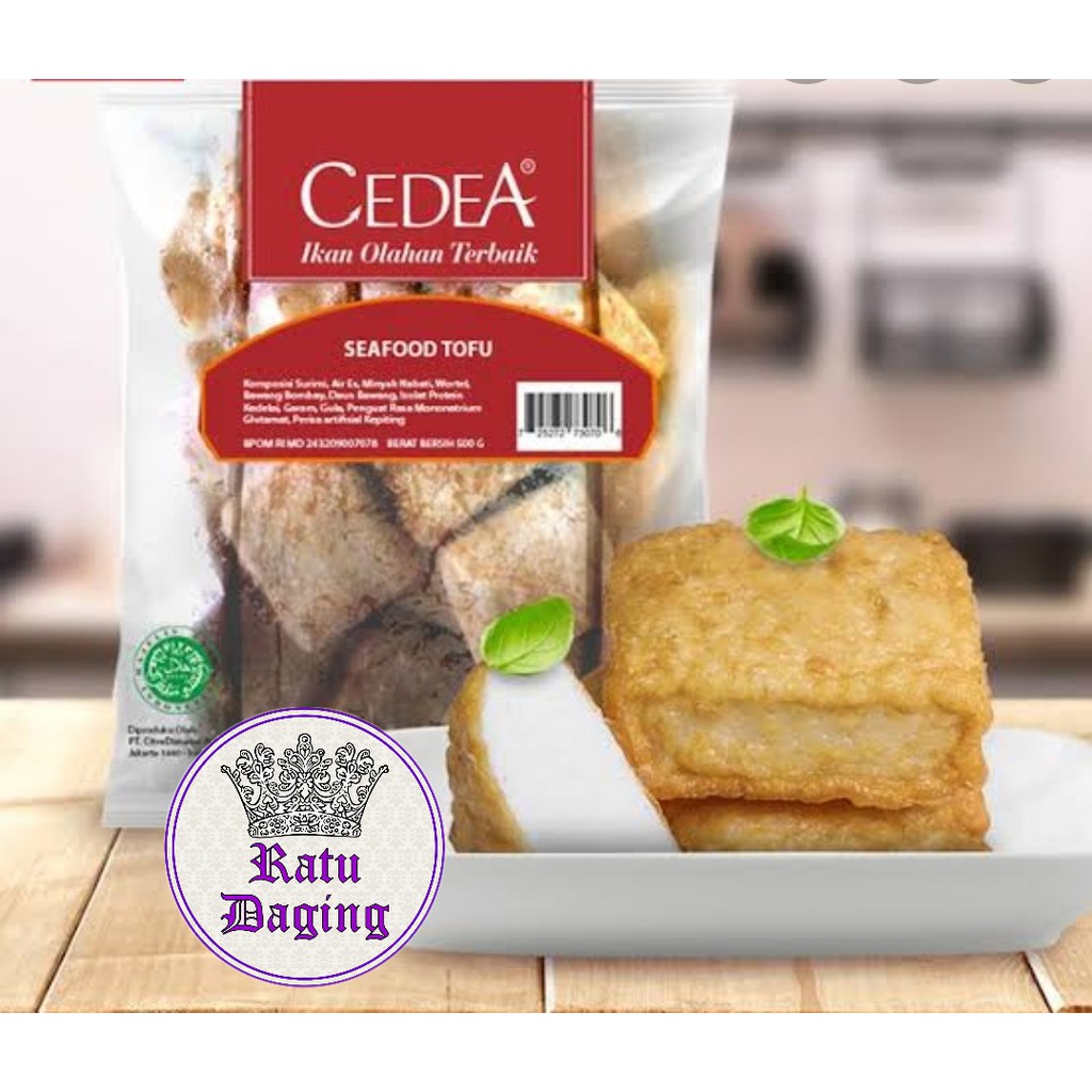 

Cedea Seafood Tofu Frozen 500gr