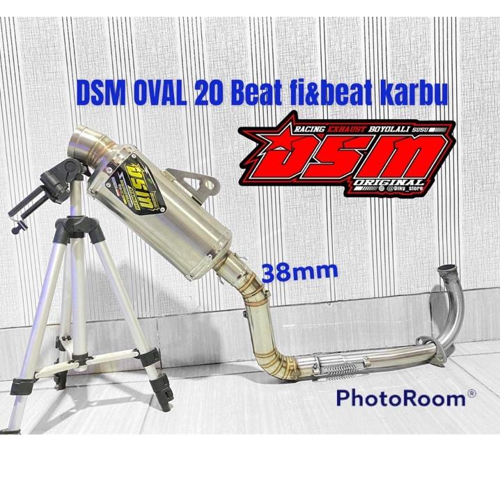Big Sale Knalpot DSM oval 20 beat fi beat carbu