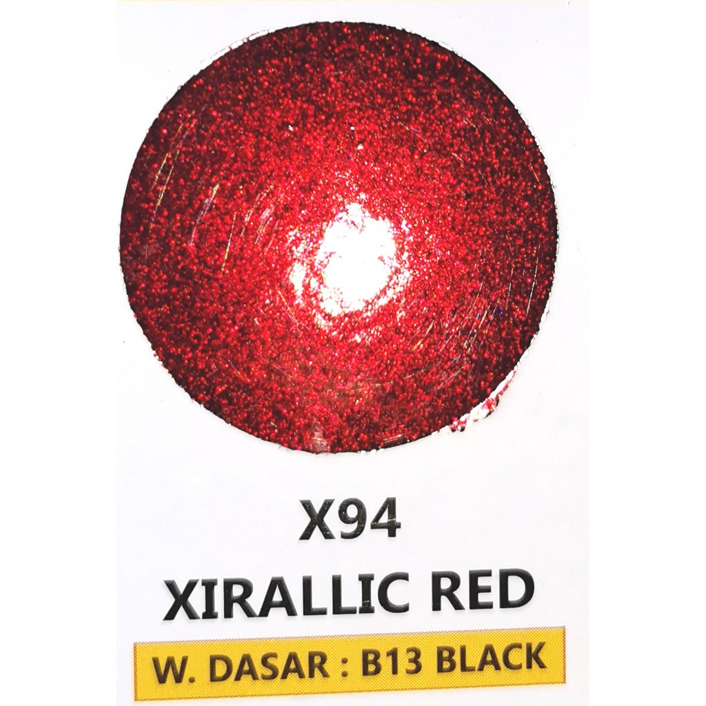 Pilok Xirallic Red Merah Sapporo Ultimate 400ml