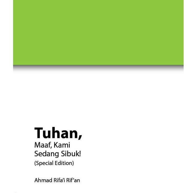 Tuhan, Maaf, Kami Sedang Sibuk (Special Edition)-2