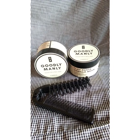 pomade clay paste vanilla Bean