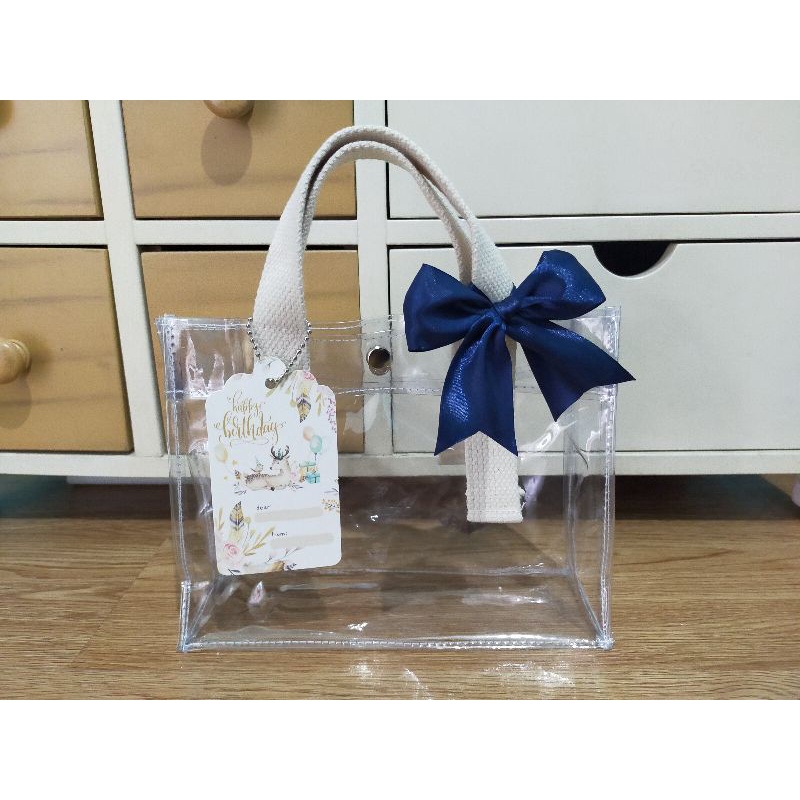 tas mika souvenir / tas mika lucu Tas Mika Transparan Tas Mika Hampers Imlek Hampers Natal Hampers l