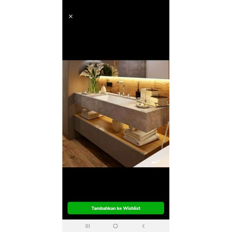 Wastafel Kabinet Cantik