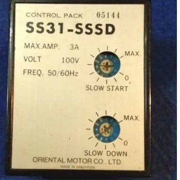 ORIENTAL MOTOR CONTROL PACK