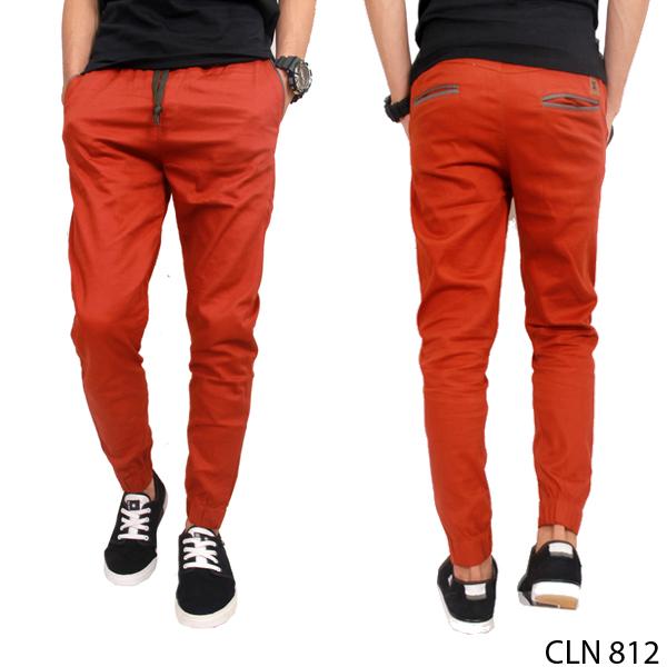 Jogger For Men Stretch Orange - CLN 812