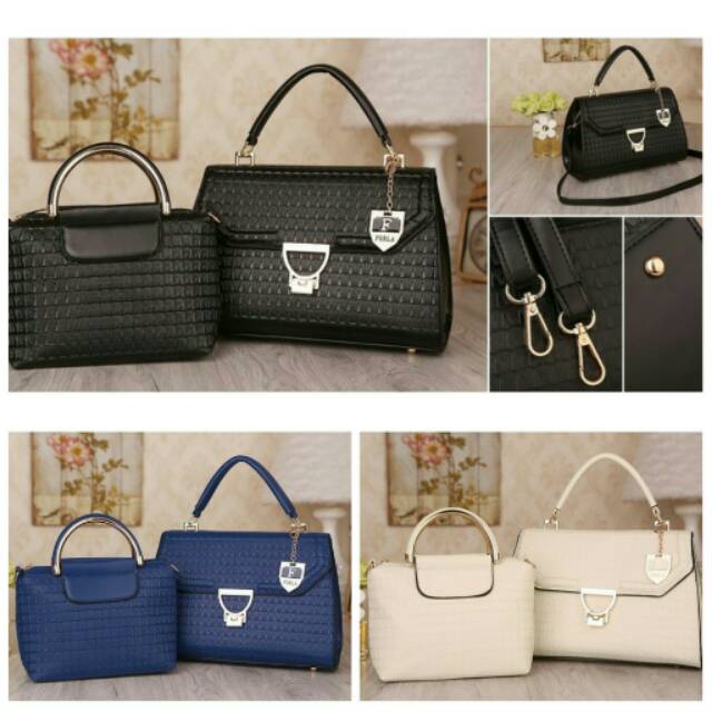 2326 tas import Tas fashion tas korea tas murah tas batam tas branded furla 2in1