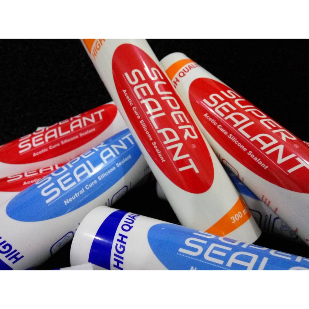 

lem kaca super sealant acetic white